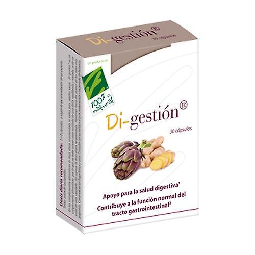 Cien por Cien Natural Digestion 30 capsules on Productcaster.