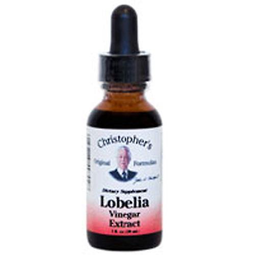 Dr. Christophers Formulas Lobelia Herb Extract, Vinegar 1 OZ (Pack of 2) on Productcaster.