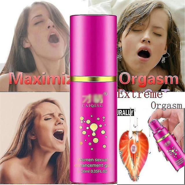 10ml Women Enhance Gel Intense Orgasmic Female Orgasm Climax Drops Exciter Promotion Vaginal Tightening Oil Orgasm Gel Lubricant on Productcaster.