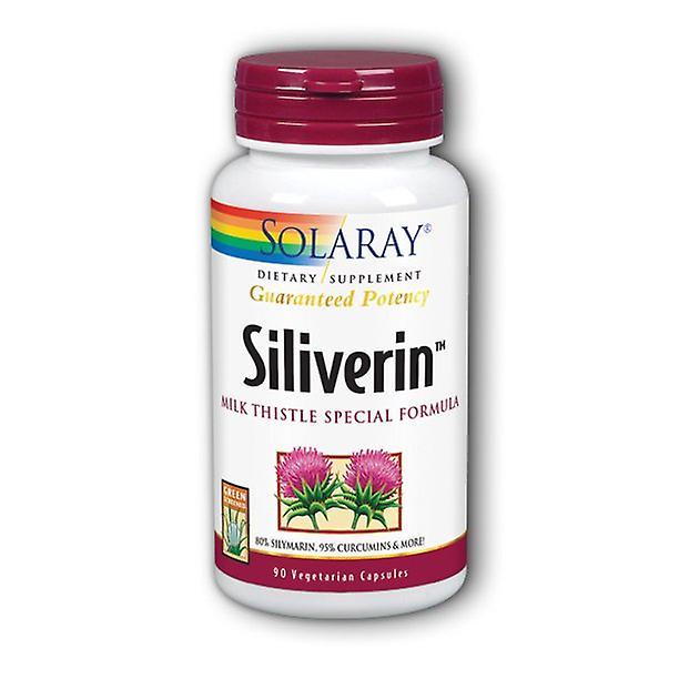 Solaray siliverin milk thistle formula 90 capsules on Productcaster.