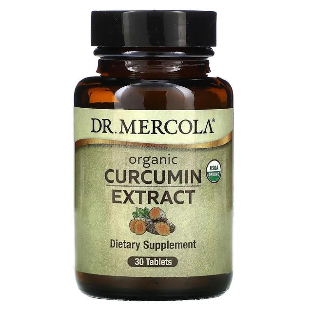 Dr. Mercola, Organic Curcumin Extract, 30 Tablets on Productcaster.