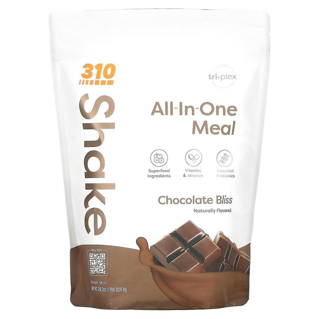 310 Nutrition, All-In-One Meal Shake, Chocolate Bliss, 29.2 oz (828.8 g) on Productcaster.