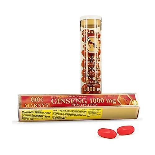 Marny's Ginseng + Lecithin 30 capsules of 200mg on Productcaster.