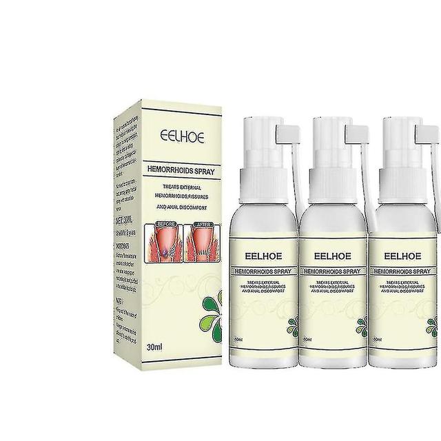 Gesundheit Hautpflege Natürliche Kräuterhämorrhoiden Behandlung Interne Haufen Externe Analfissur Anal Relief Spray Ätherische Öle 3Stk. on Productcaster.