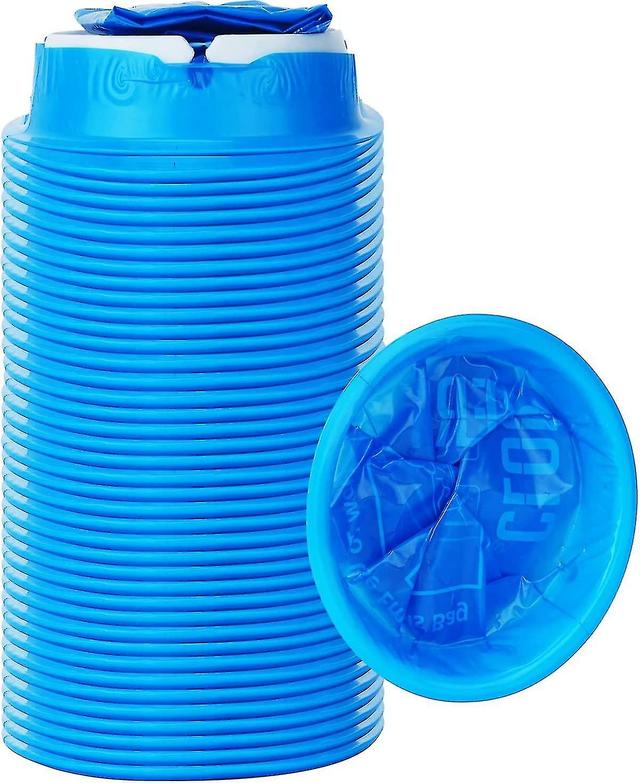 50 Pack Blue Emesis Bags Disposable For Kids on Productcaster.