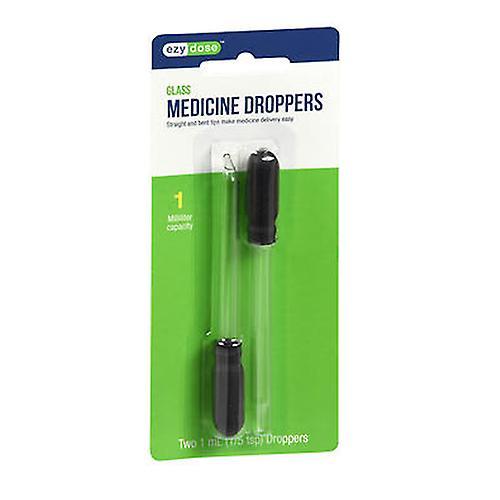 Apothecary Products Ezy-Dose Glass Droppers Straight And Bent Tips, 1 each (Pack of 1) on Productcaster.