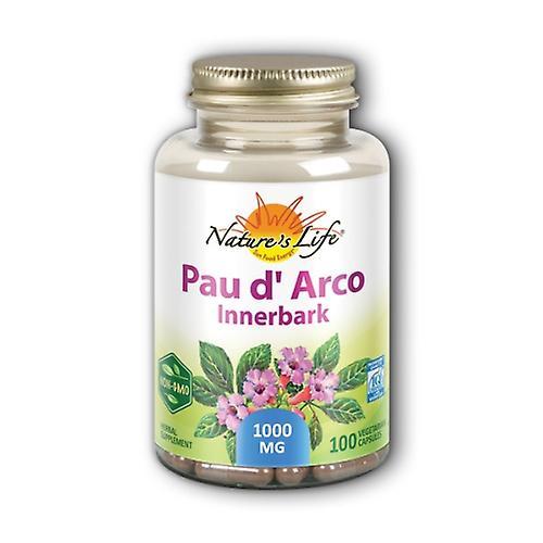 Nature's Life Pau D'Arco, 100 Caps (Pack of 2) on Productcaster.