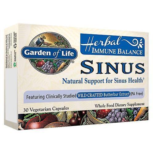 Garden of Life Herbal Immune Balance, Sinus 30 vcaps (Opakowanie 3) on Productcaster.