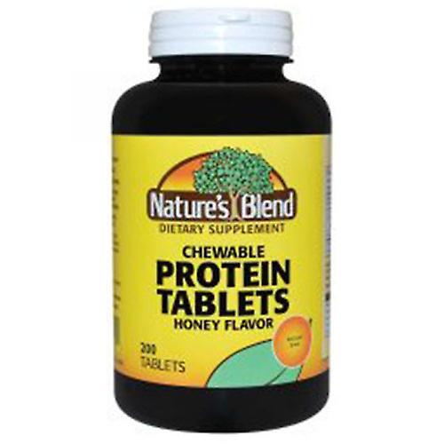 Nature's Blend proteínové tablety, žuvacia medová príchuť žuvací, 200 tabliet (balenie po 1) on Productcaster.