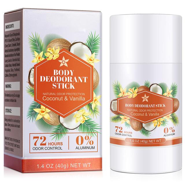 Ofocase Deodorant Body Cream Solid Balm Long-lasting Light Fragrance Fresh And Odor-removing Portable Solid Perfume 40g orange box on Productcaster.