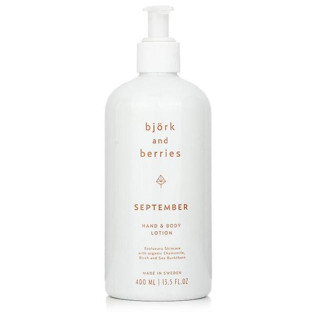 Bjork & Berries September hånd &; body lotion - 400ml/13.5oz on Productcaster.