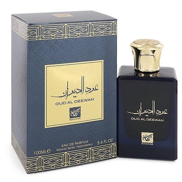 Rihanah Oud Al Deewan Eau De Parfum Spray (unissex) 3.4 Oz Para Mulheres on Productcaster.