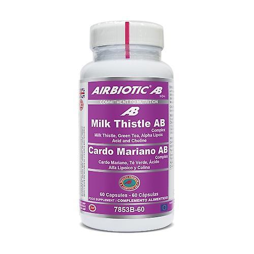 Airbiotic Milk Thistle AB Complex 60 capsules on Productcaster.