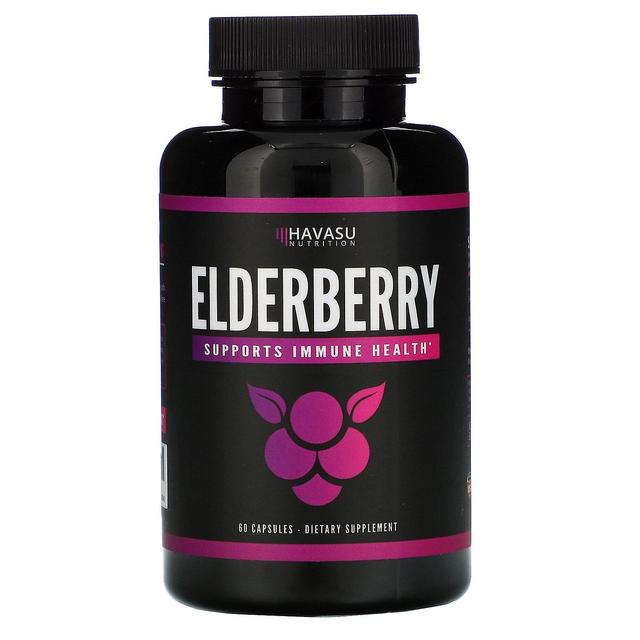 Havasu Nutrition Nutrizione Havasu, Elderberry, 60 Capsule on Productcaster.