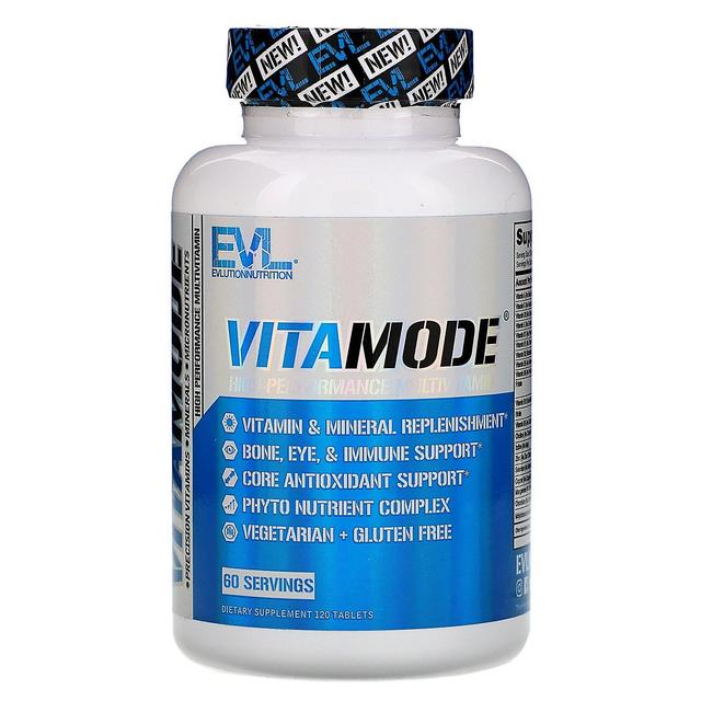 EVLution Nutrition, VitaMode, High Performance Multivitamin, 120 Tablets on Productcaster.