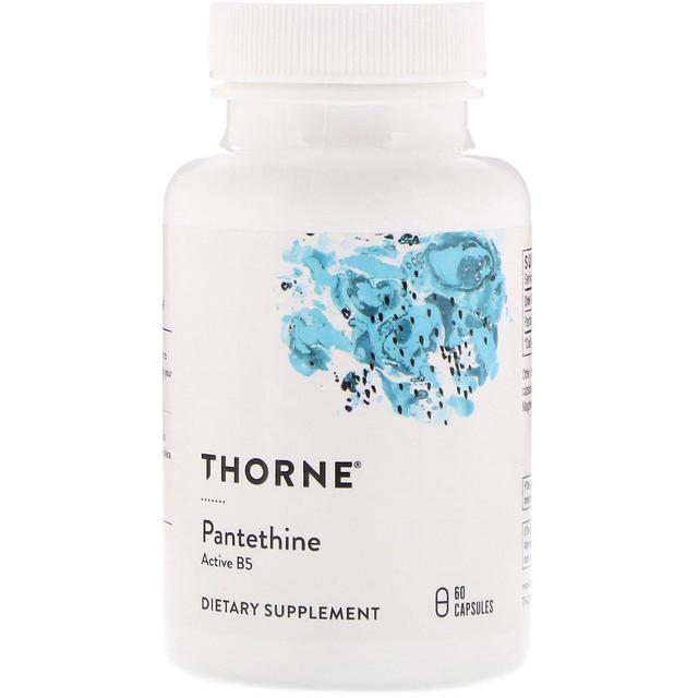 Thorne Research, Pantethine, 60 kapsler on Productcaster.