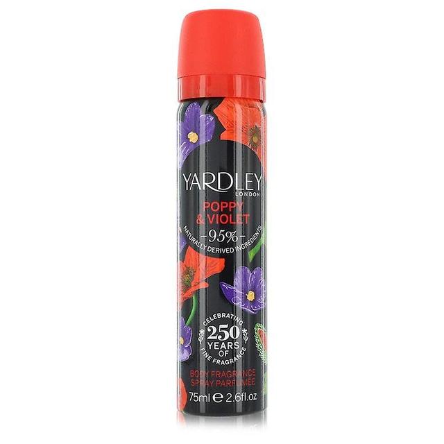 Yardley Poppy & Violet by Yardley London Body Fragrance Spray 75ml on Productcaster.