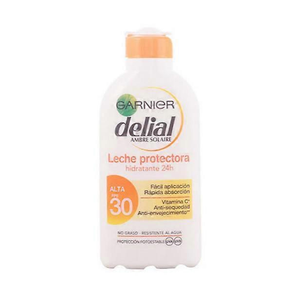 Stay protected and moisturised with delial protective moisturizing milk spf30 200ml - your all-in-one suncare solution for nourished skin! on Productcaster.