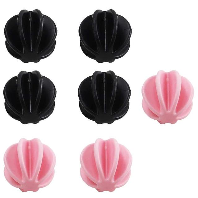 Plastic Stirring Ball,protein Whisk Shaker Ball Sports Drink Protein Bottle Vibrating Ball (7pcs) 4 black - 3 pink on Productcaster.