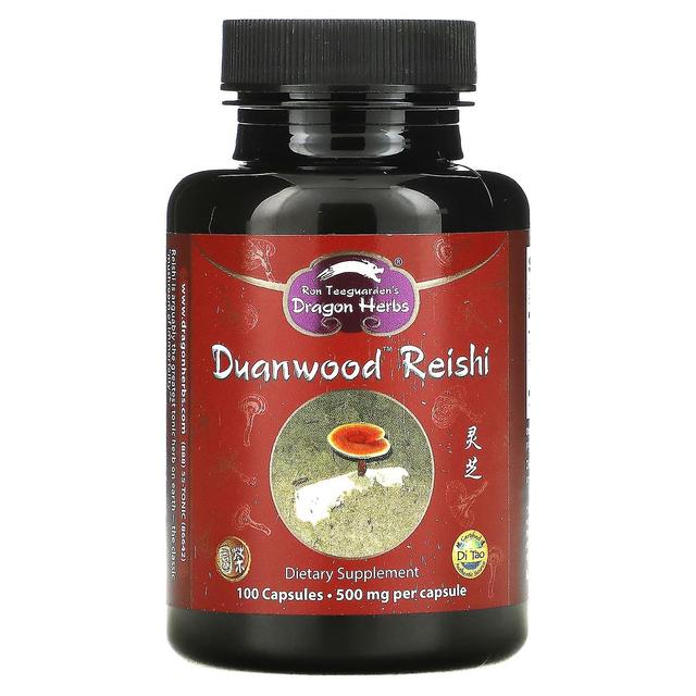 Dragon Herbs ( Ron Teeguarden ), Duanwood Reishi, 500 mg, 100 Capsule on Productcaster.