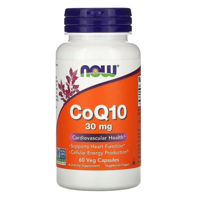 NOW Foods, CoQ10, 30 mg, 60 Veg Capsules on Productcaster.