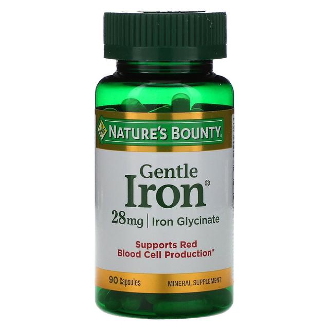 Natures Bounty Natur's Bounty, Gentle Iron, 28 mg, 90 kapslar on Productcaster.