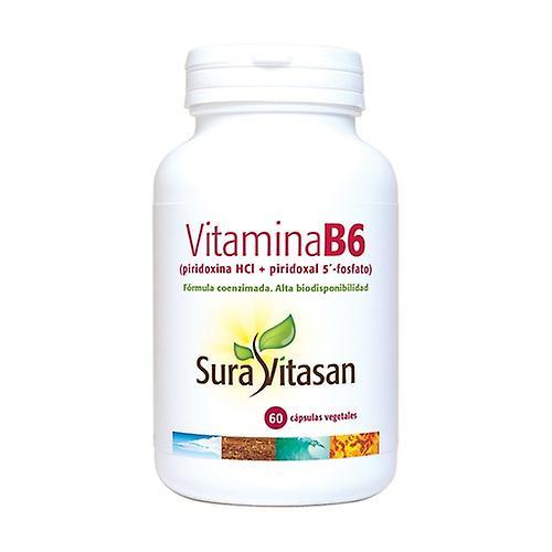 Sura Vitasan Vitamin B6 60 capsules on Productcaster.