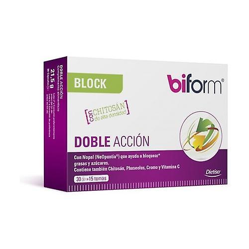 Biform Double Action Block 30 kapselia on Productcaster.