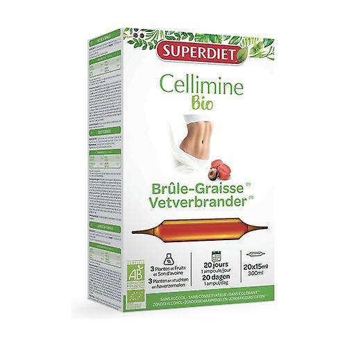 Super Diet Cellimine Fat Burner 20 ampoules of 15ml on Productcaster.