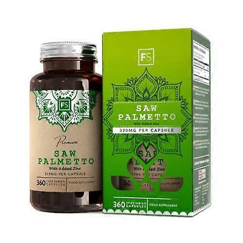 Focus Supplements Saw Palmetto with Zinc (320mg) 180 Capsules 1 Bottle (360 Capsules) on Productcaster.