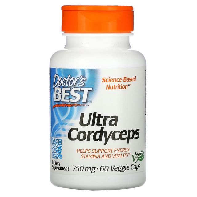 Doctor's Best Doctor's Best, Ultra Cordyceps, 750 mg, 60 Veggie Caps on Productcaster.