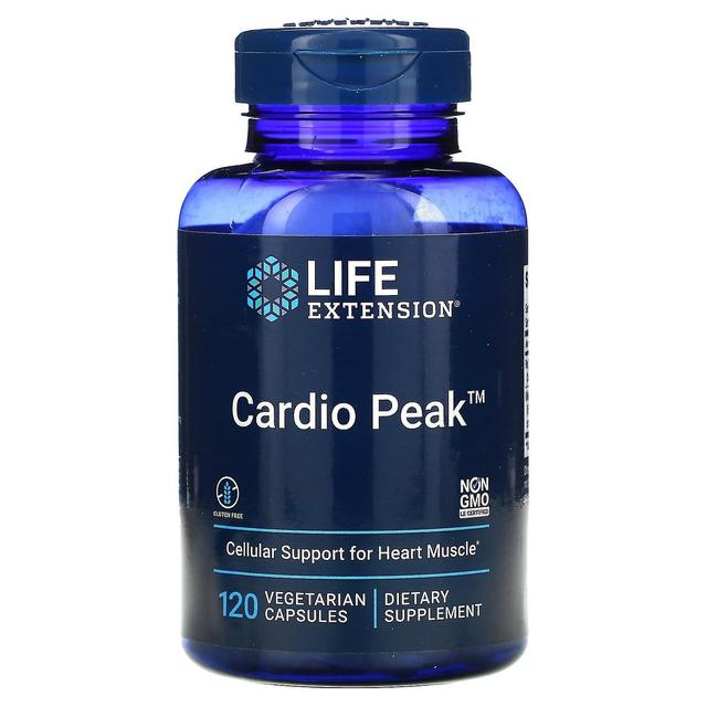 Life Extension Przedłużenie życia, szczyt cardio, 120 kapsułek wegetariańskich on Productcaster.