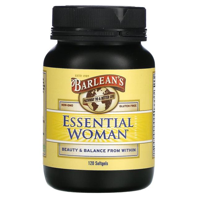 Barlean's, Essential Woman Supplement, 120 Kapsułki żelowe on Productcaster.