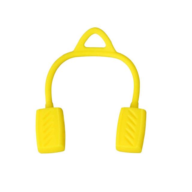 Xinanduo Unisex Facial Masseter Safety Silicone Chew Bite Breaker Jaw Muscle Trainer Facial Part Training Yellow on Productcaster.