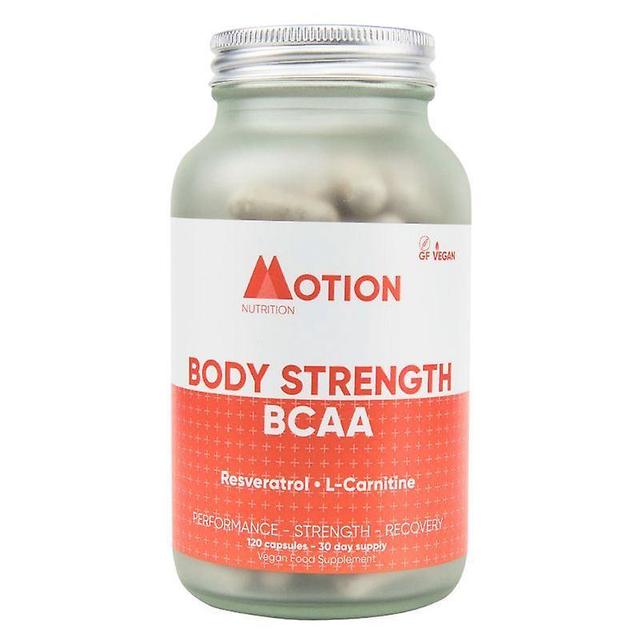 Motion Nutrition Body Strength BCAA Cápsulas 120 (BS120) on Productcaster.