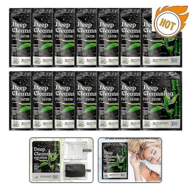 30-100pcs Detox Foot Patche dla odprężenia Głęboki sen Naturalne ciało Czyste 100szt on Productcaster.