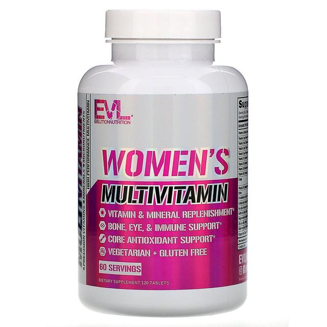 EVLution Nutrition, Women's Multivitamin, 120 Tablets on Productcaster.