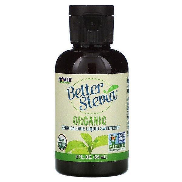 Now Foods, Organic Better Stevia, kaloriton nestemäinen makeutusaine, 2 fl oz (59 ml) on Productcaster.