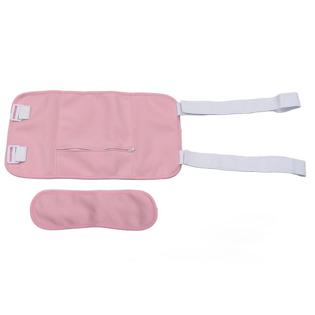 Roze herbruikbare taille ricinusolie wrap voor lever detox on Productcaster.