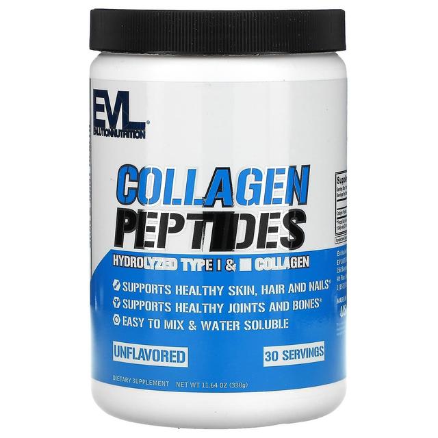 EVLution Nutrition, kollageenipeptidit, maustamattomat, 11,64 oz (330 g) on Productcaster.