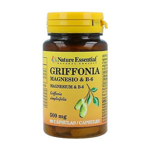 Nature Essential Griffonia + Magnesium + Viamine B6 60 capsules of 500mg on Productcaster.