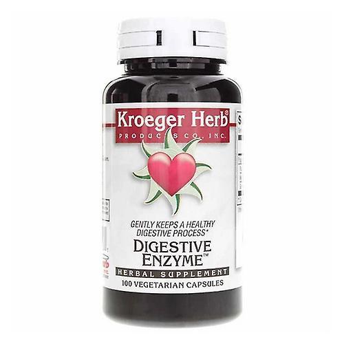 Kroeger Herb Digestive Enzyme, 100 VCaps (Pack of 1) on Productcaster.