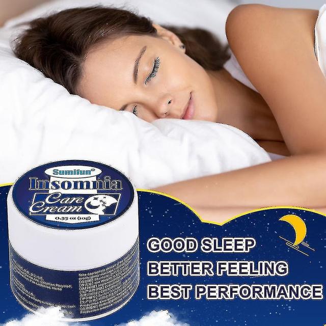 Insonnia Cura Crema Migliorare la qualità del sonno Unguento a base di erbe Medicina sanitaria Assistenza sanitaria on Productcaster.