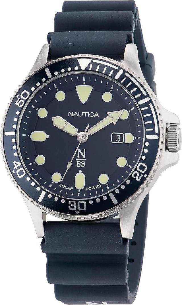 Nautica herenhorloge NAPCBS304 blauw on Productcaster.