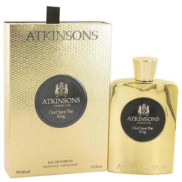 Atkinsons Oud Save The King Eau De Parfum Spray 3.3 Oz For Men on Productcaster.