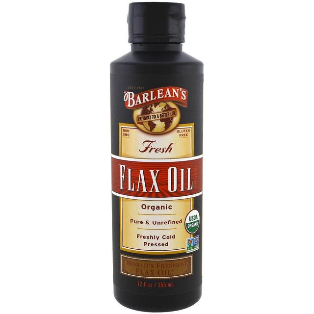 Barlean's, Organic Fresh, Flax Oil, 12 fl oz (355 ml) on Productcaster.