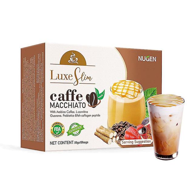 Luxe Slim Caffee MACCHIATO med kollagen & L-glutathion, 10 breve on Productcaster.