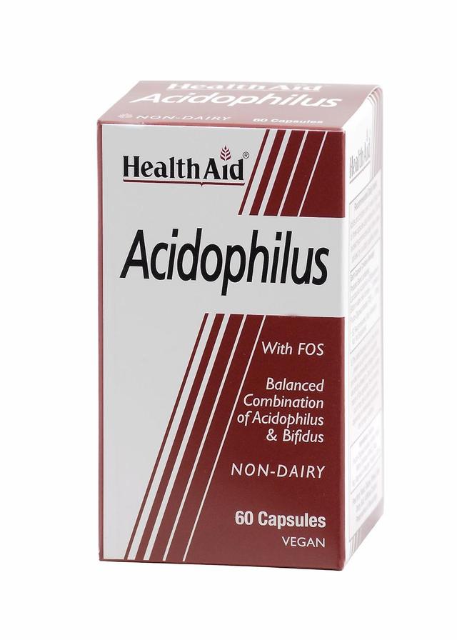 Health Aid Acidophilus (100 million), 60 Vegetable Capsules on Productcaster.