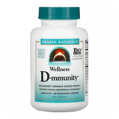 Source Naturals Källa: Naturals Wellness D-mmunity, 60 VegCaps (förpackning med 1) on Productcaster.