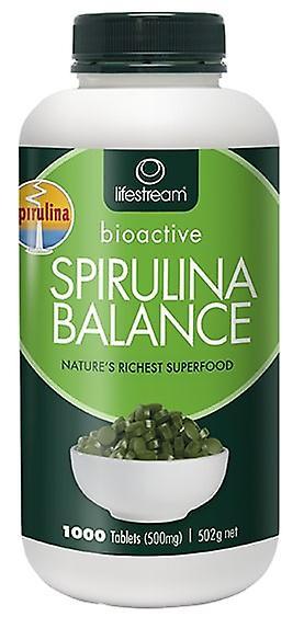 Lifestream, Spirulina Balance 500mg, 1000 tablets on Productcaster.